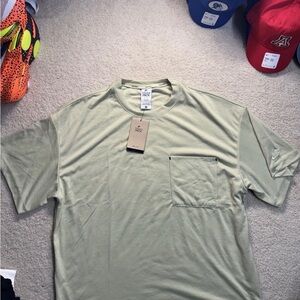 Nike Men's Sage Green Short Sleeve Tee Large Tall